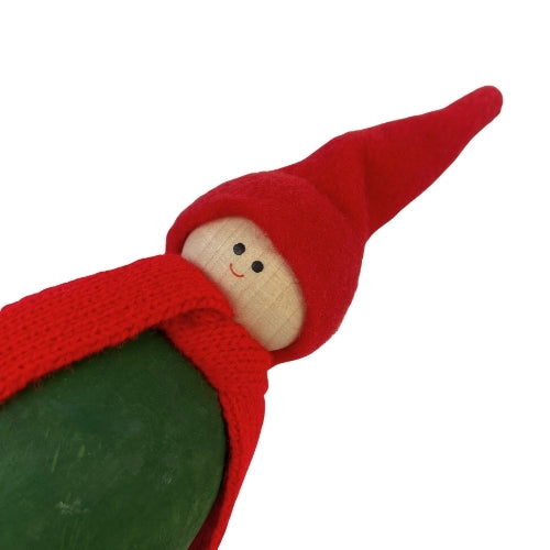 【クリスマス限定】ラッセントレ/Larssons tra 木製トムテ人形 「ビクトル」