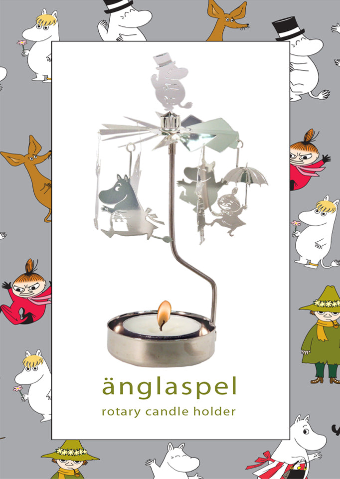 【ムーミン/プルート・プロダクト】ロータリーキャンドルホルダー ファミリー