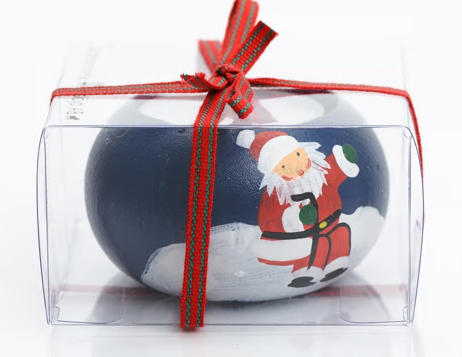 【クリスマス限定】スカンジナビスク・ヘムスロイド 木製ティーライトキャンドルホルダー「ハンドペイント」