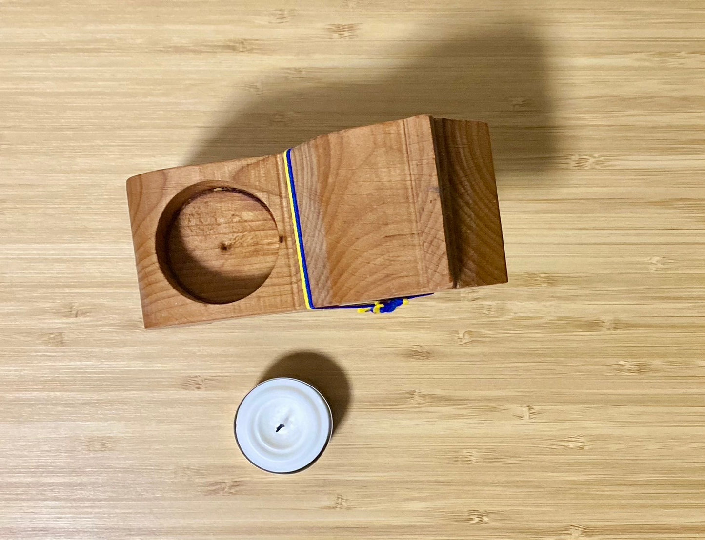 【スカンジナビスク・ヘムスロイド/Skandinavisk Hemslojd】ダーラヘスト木製キャンドルスタンド