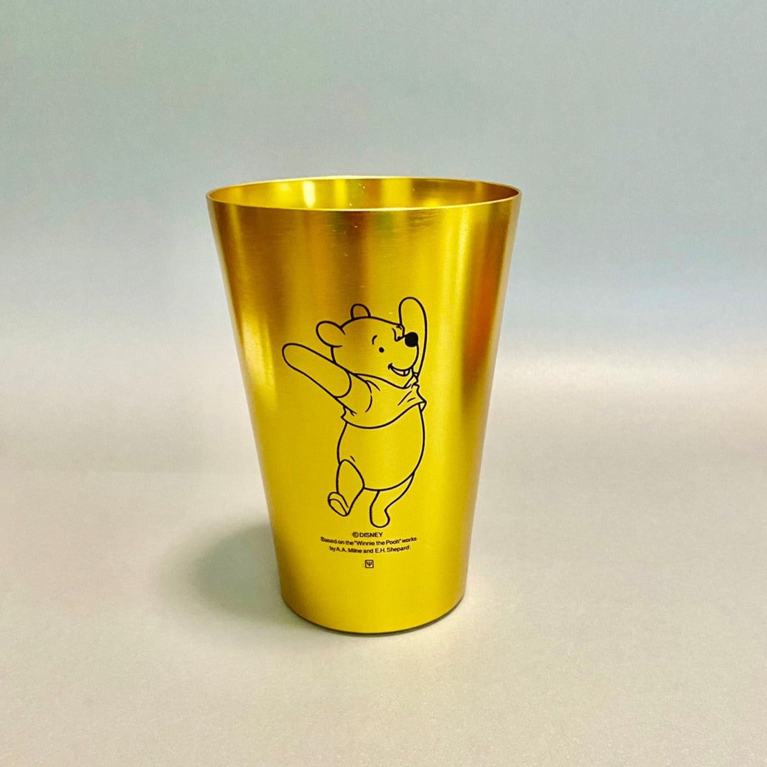 【Winnie the Pooh/くまのプーさん】冷たい飲み物をそのまま保てる軽量アルミタンブラー