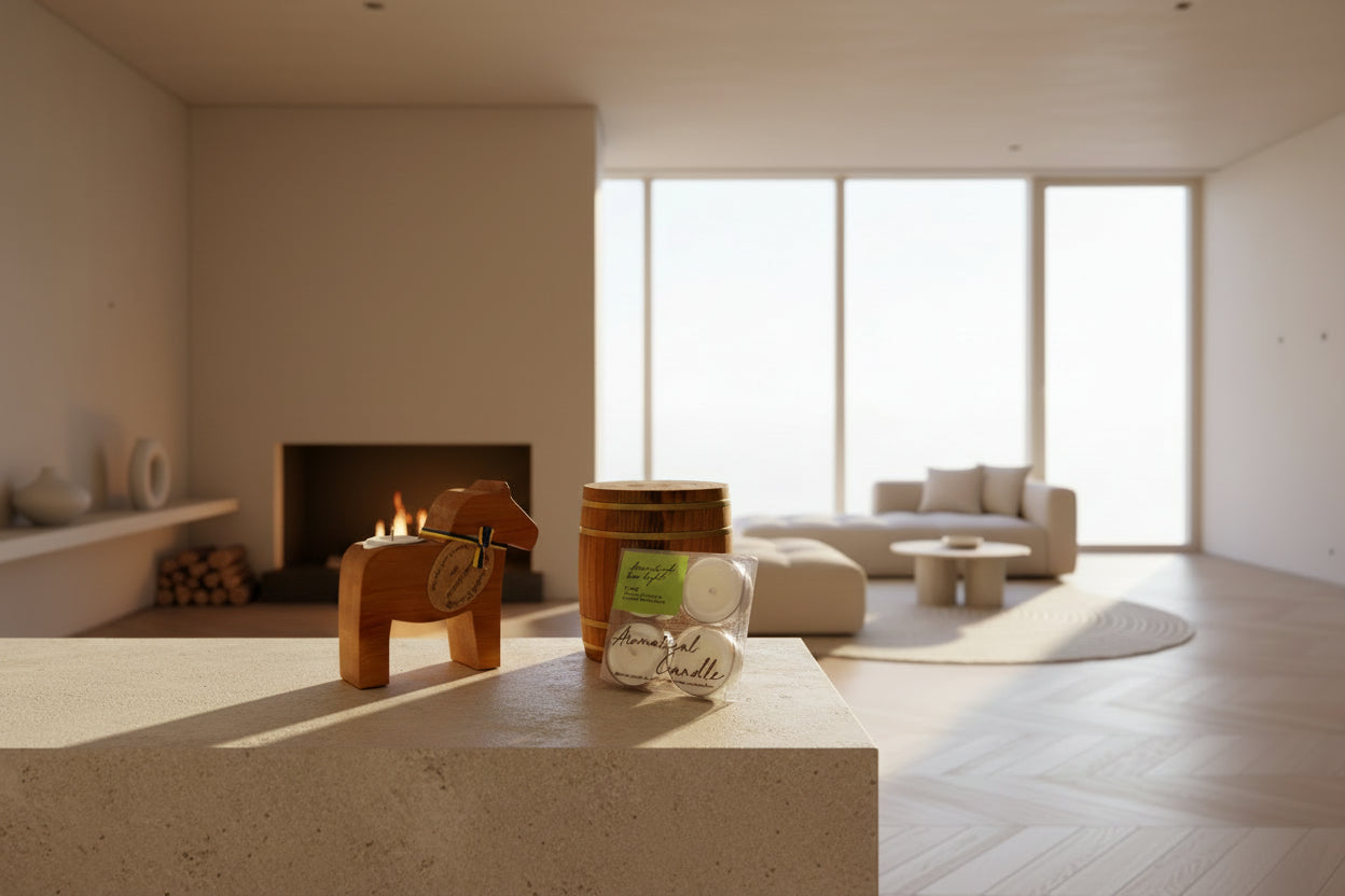 【パームヤシの実を使用したカメヤマエコキャンドル】キャンドル4個入Calmの香り（シャボンの香り）