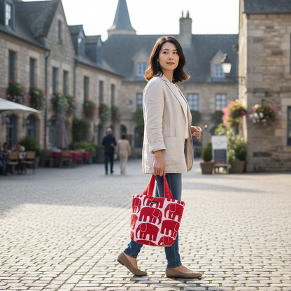 【フィンレイソン】Finlayson　エレファンティ　ランチトートバック