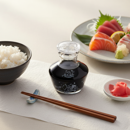 【ムーミン】江戸硝子 ムーミン醤油差し