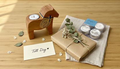 【落ち着いた空間が作れるキャンドルセット】木製キャンドルホルダーとCozyの香り（シャボンの香り）キャンドル