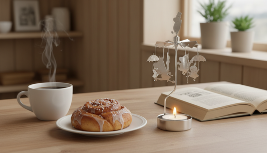 【ムーミン／プルート・プロダクト】ロータリーキャンドルホルダー 　ファミリー