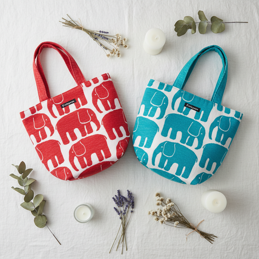 【フィンレイソン】Finlayson　エレファンティ　ランチトートバック