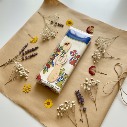 【スカンジナビスク・ヘムスロイド/Skandinavisk Hemslojd】プレゼントパック/キッチンタオル＆バターナイフセット