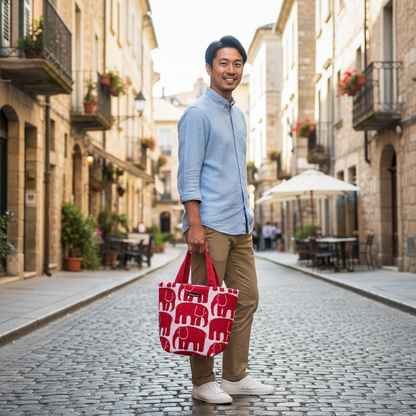 【フィンレイソン】Finlayson　エレファンティ　ランチトートバック