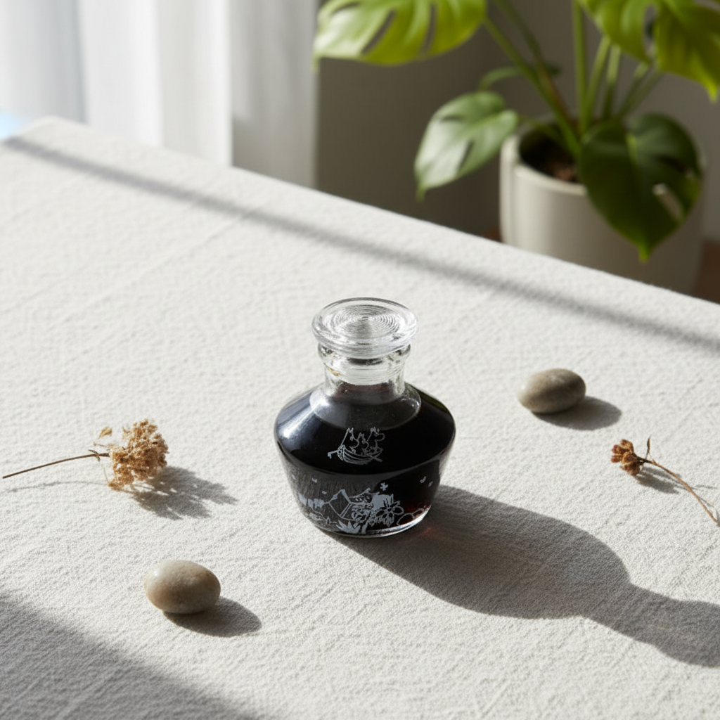 【ムーミン】江戸硝子 ムーミン醤油差し