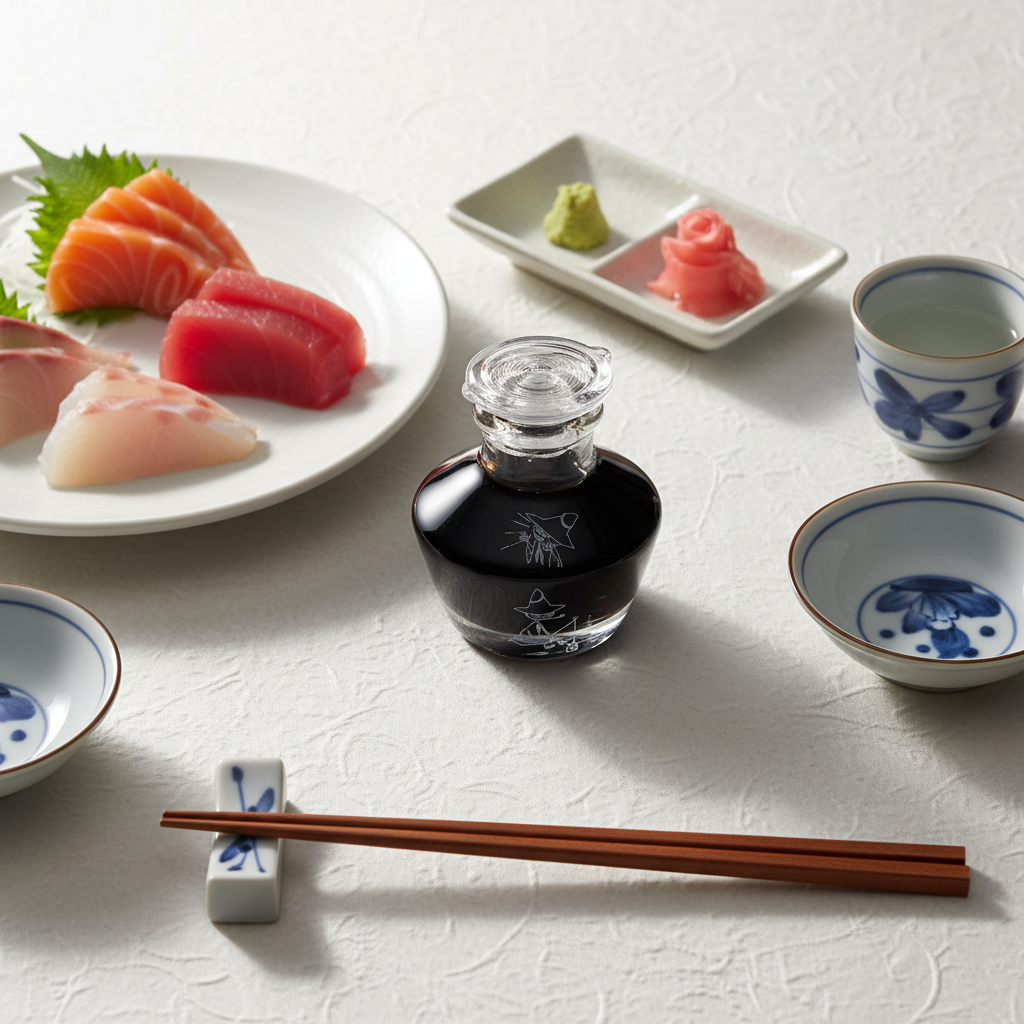 【ムーミン】江戸硝子 ムーミン醤油差し